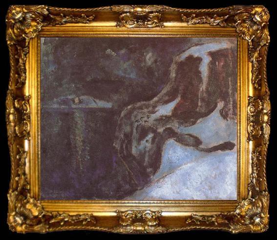 framed  Edvard Munch View, ta009-2